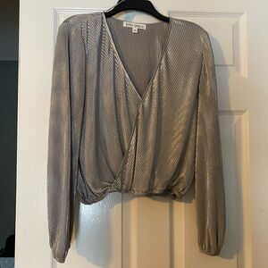 Lola Grace Silver Blouse